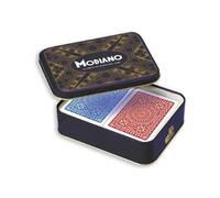 Ramino Club Tin Pack Carte Da Gioco Doppio Mazzo In Latta Italy Modiano