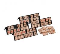 Philos Wooden Rummy Travel Gioco da tavolo per famiglie da 2 a 4 giocatori dai 1