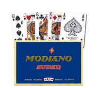 Ramino Super Fiori Carte da Gioco da Barca Modiano Ponte Indice Blu Rosso Italia