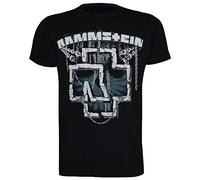 Rammstein in Ketten Tee Black M