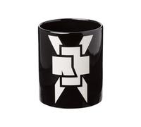 Rammstein Tazza "Croce Bianca" nera con cinturino ufficiale Merchandise
