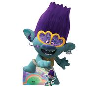 Ramo Canta Ufficiale Troll World Tour Grandezza Naturale E Mini Cartone Ritaglio