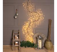 Ramo Climber Tiglio Marrone 3 m 504 MicroLED luci Natale decorazione luminosa onforme]