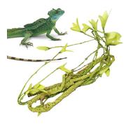 Ramo di arrampicata per rettili, artificiali flessibili per arricchimento 'habitat e nascondigli, decorazione 104 cm per arricchimento habitat terrario drago barbuto leopardo camaleonte gren