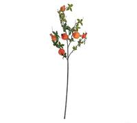 Ramo di fiori artificiali estetici con frutti vivaci per migliorare qualsiasi ambiente interno in questa stagione (melograno arancione)