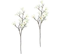 Ramo di magnolia, fiore artificiale, magnolia, mazzo di piante artificiali, decorazione per la casa, delicata decorazione primaverile, ramo, fiore singolo, boccioli, fiori, bouquet di seta, fiori