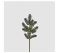 RAMO DI PINO 50CM CON 13 RAMETTI VERDE DECORAZIONE ADDOBBI NATALE