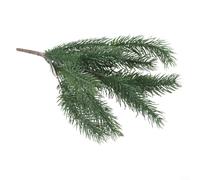 Ramo Natale Finto 37cm per verde Plastica Ramo Natale Finto 37cm | Materiale plastica , colore per verde realistico, riutilizzabile ogni per anno, per ideale per casa