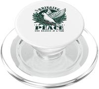 Ramo per ramo di pace portare colomba di ramo d'ulivo PopSockets PopGrip per MagSafe