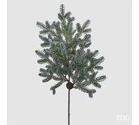Ramo Pino Pvc Con Pigna H90cm Sage