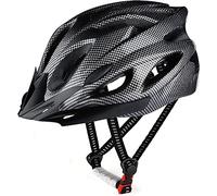 RaMokey Casco da ciclismo per adulti e uomo, donna, corpo EPS + guscio in PC, MTB, casco con visiera rimovibile e imbottitura, regolabile 57-63 cm