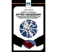 Ramon Pacheco Pard An Analysis of Robert O. Keohane's After Hegemon (Tascabile)