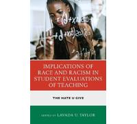 Ramon Vasquez Implications of Race and Racism in Student Evaluations (Tascabile)