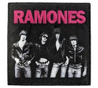 Ramones Band Photo Woven Patch Size Accessory Size