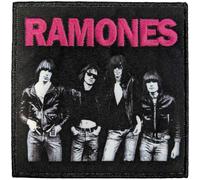 Ramones Band Photo Woven Patch Size Accessory Size