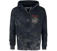 Ramones Crest Uomo Felpa Jogging Nero M 100% Cotone Regular