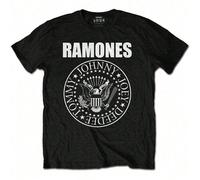 Ramones | Official Band T-Shirt | Presidential Seal - 24-Hour Fast Shipping! Rock out in style with this official Ramones t-shirt featuring the iconic "Presidential Seal" design. This shirt pays homag