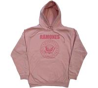 Ramones Pink Hey Ho Seal ufficiale Felpa con Cappuccio