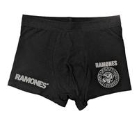 Ramones 'Presidential Seal' - Boxer unisex (nero) (UK, Alpha, XL, Regular, Nero)