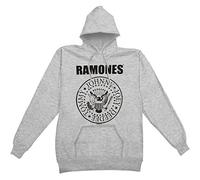 Ramones - Presidential Seal, Felpa da Uomo, Grigio (Grey), 2XL