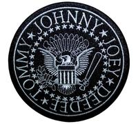 Ramones Presidential Seal Nero Woven Patch Size One Size