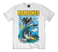 Ramones Rockaway Beach ufficiale Uomo maglietta unisex