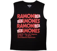 Ramones Sleeveless Concert autorizzato Uomo maglietta