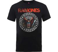 Ramones - T-Shirt # Xl Black Unisex # Vintage Eagle Seal
