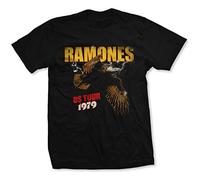 Ramones - T-Shirt # Xl Unisex Black # Tour 1979