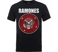 Ramones - T-Shirt # Xxl Black Unisex # Red Fill Seal