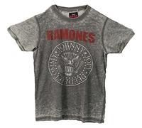 Ramones - T-Shirt # Xxl Grey Unisex # Presidential Seal