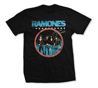 Ramones - T-Shirt # Xxl Unisex Black # Circle Photo