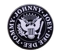 Ramones Tommy Johnny Joey Dee Dee - Spilla smaltata CBGB