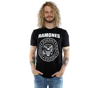 Ramones Uomo Presidential Seal Maglietta Large Nero