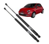 Ramor Strutz 2x Molle a Gas Compatibile con Fiat 500 2007-2017. Ammortizzatore Pistoncini Cofano Posteriore Sostituzione per 51785412 e altri.