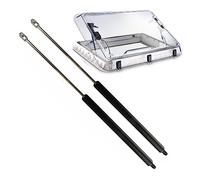 Ramor Strutz. Kit di installazione molla a gas compatibile con Seitz Dometic Heki 2 Skylight. Accessori per Oblò Caravan.