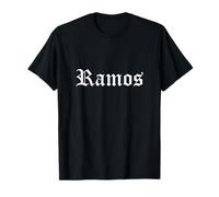 Ramos Famiglia Nome Spagnolo Antico Inglese Medievale Stile Maglietta