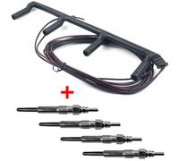 Rampa + 4 Candele Candeletta Per Seat Alhambra Leon 1.9 Tdi 038971782B