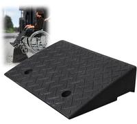rampa antiscivolo per cordoli Rampa di accesso portatile, adatta for banchine di carico, piste ciclabili e veicoli leggeri. Rampa di accesso leggera.