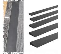 rampa antiscivolo per cordoli Rampa di soglia in gomma, rampa inclinata for interni ed esterni, adatta for l'accesso in sedia a rotelle, gradini d'ingresso(99 * 5 * 1cm)