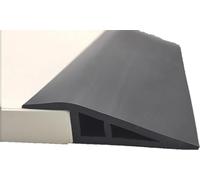 Rampa autoadesiva in gomma per pavimenti in laminato e moquette, adatta per pendii