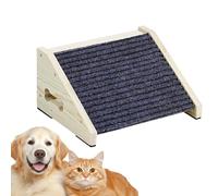 Rampa Cane - Scale Legno Robuste Antiscivolo Animali Feriti Anziani, Portatile Gradini Sicuri Interno Divano Sofà | Scaletta Cane Gatto Pedana Per Divano Ambiente