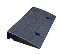 Rampa Carrabile per Marciapiede, 7/9/11/13/15/17/19/22cm Pendenza Irregolare Parcheggio Soglia Garage Auto Scuola Ospedaliera Interna Applicazione Bagno (Color : 49 * 27 * 11cm, Size : Black)