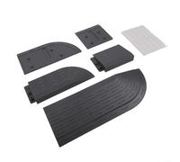 Rampa compatta per soglia della porta per DJI per ROMO S A P adatta a spazi ristretti mentre supporta il traffico di robot e sedie a rotelle rispetto alle variazioni del pavimento