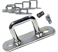 Rampa Con Cinghia, 30 X 51 Mm, 20 Ganci Zincati, Realizzati in Germania, Estrema