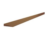 Rampa da garage per sedie a rotelle, 3 m, affidabile striscia per pavimento per un facile accesso oltre le soglie (marrone basso)
