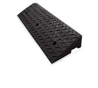 Rampa di accesso in gomma e plastica, for auto, for marciapiede, for casa, for strada, for rampe, for rampe di accesso, for dossi, in salita, lungo la strada per dossi stradali(100x30x14CM)