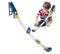 Rampa di auto giocattolo giocattoli di apprendimento autostradale per bambini per corse automobilistiche, 2 auto Kelvin, Racing Car Catapult Toys | Giocattoli da corsa di auto, pedagogica, rampa per