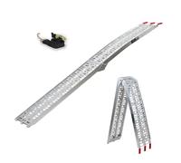 Rampa di Carico Lastre Alluminio Pieghevole 340 KG Moto Auto