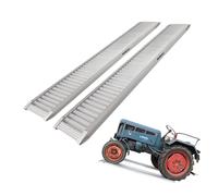 Rampa Di Carico Per Veicoli 200 Cm Fino A 2000 Kg Alluminio 2 Pezzi